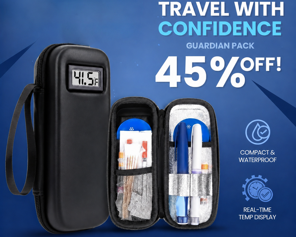 Avenzy Pack Insulin Cooling Case with Live Temp Display — photo 1