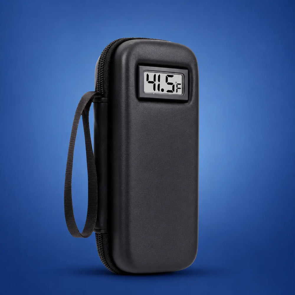 Your insulin's temperature. Always visible.