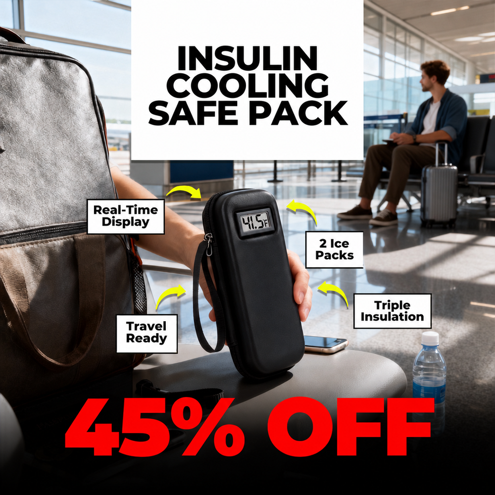 Avenzy Pack Insulin Cooling Case with Live Temp Display — photo 3